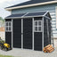 8 x 6ft Resin Outdoor Storage Shed