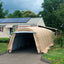 12'Wx40'Lx8'H Extended Instant Garage Round Style