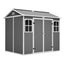 Plastic Utility Shed 8x6 ft with Floor