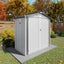 6X3.6FT Metal Storage Shed with Peaked Roof